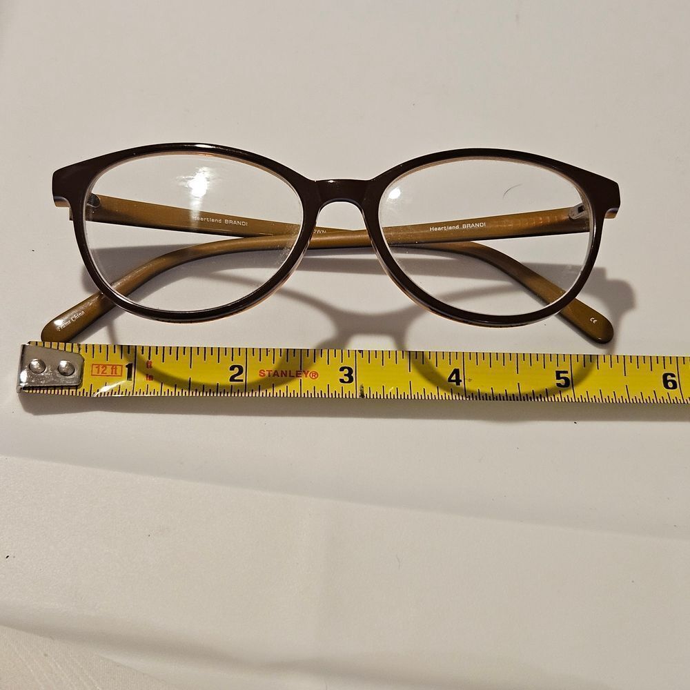 Heartland BRANDI Classic Brown Eyeglasses - Picture 4 of 7